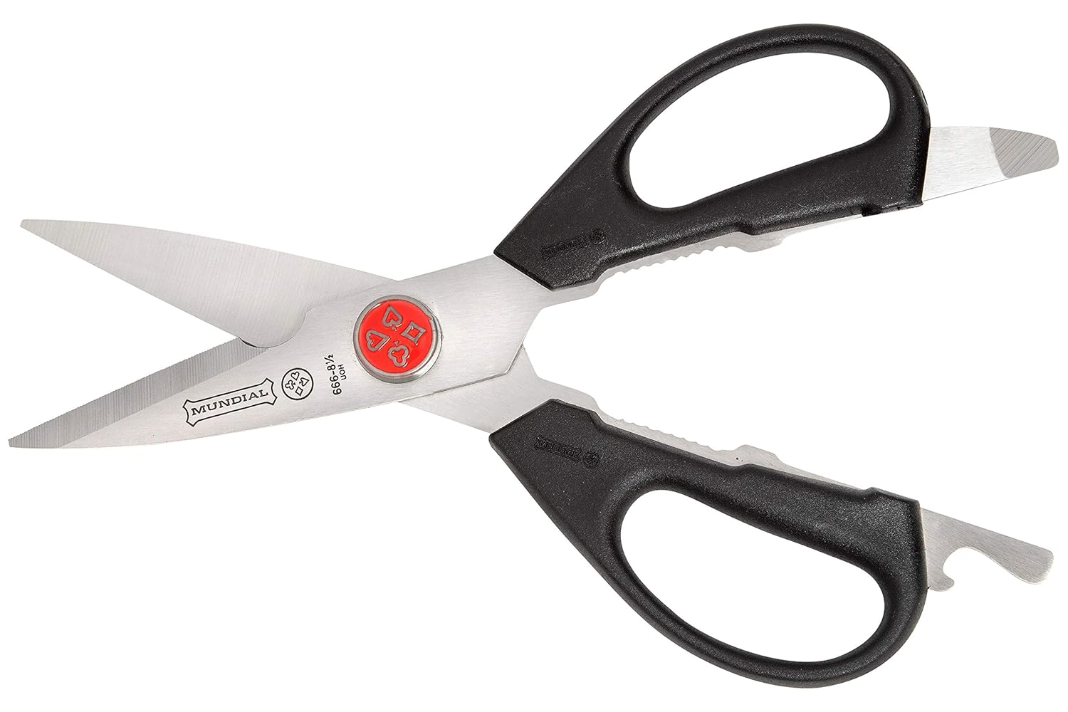 Mundial Red Dot 8 1/2 Take-A-Part Kitchen/Utility Shears
